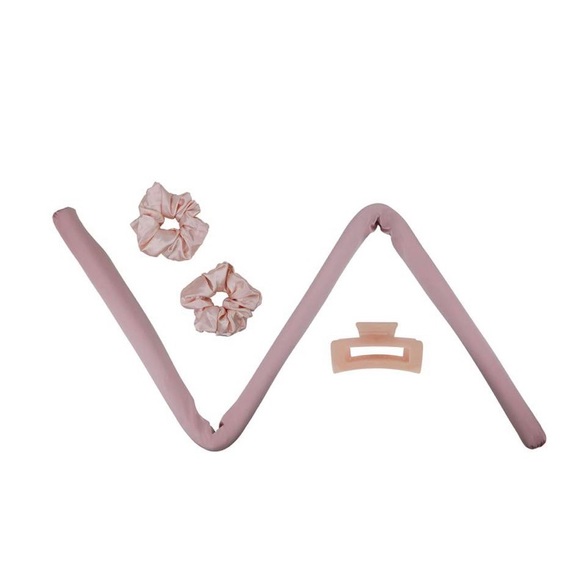 The curl crown - Heatless silk curler - PINK - Picture 5 of 9